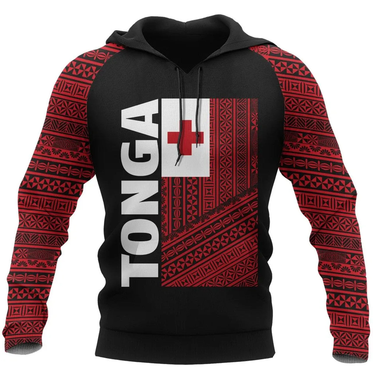 Tonga Flag Special Version Hoodie Unisex
