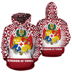 Tonga Pasifika Tonga Coat Of Arms Kingdom Of Tonga Hoodie Unisex