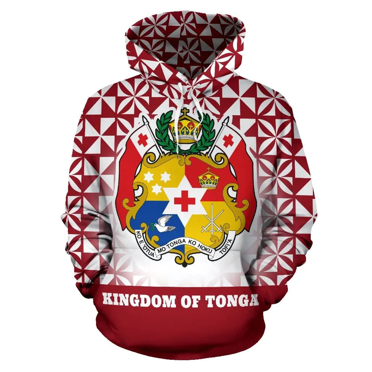 Tonga Pasifika Tonga Coat Of Arms Kingdom Of Tonga Hoodie Unisex