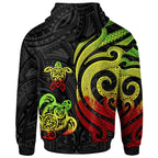 Tonga Polynesian Reggae Tentacle Turtle Hoodie Unisex