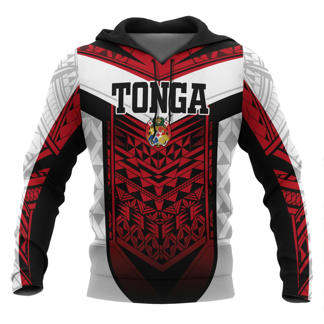 Tonga Polynesian Tongan Pattern Hoodie Unisex