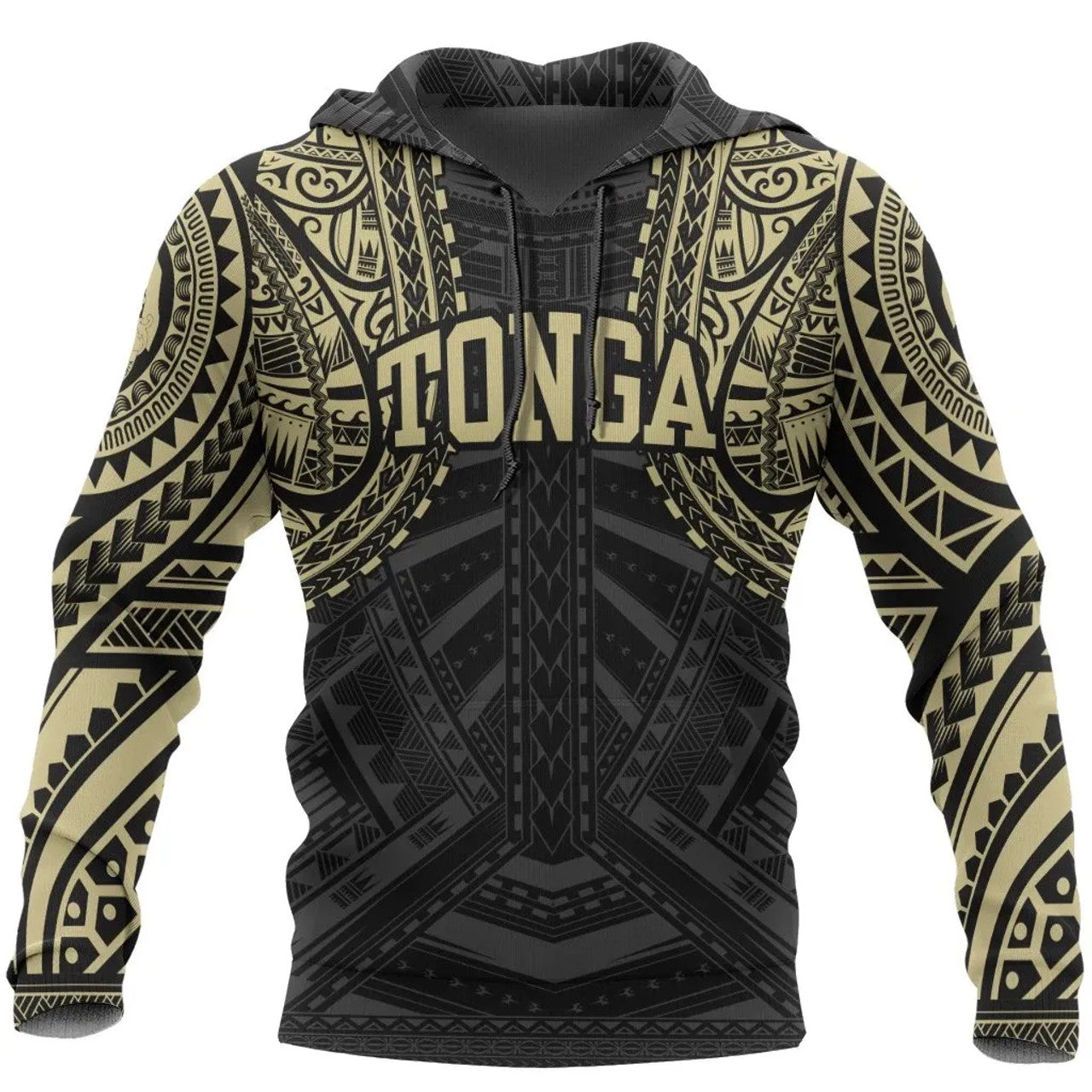 Tonga Polynesian Tattoo Style Hoodie Unisex