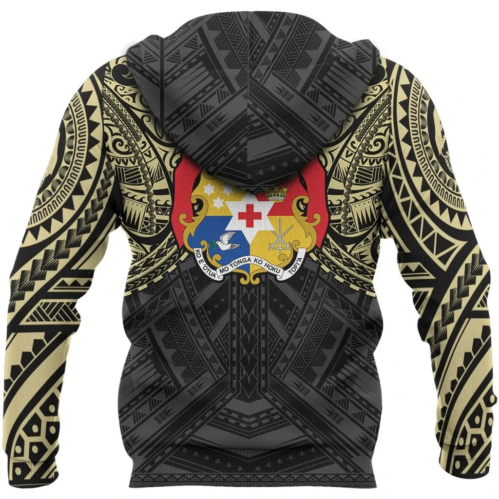 Tonga Polynesian Tattoo Style Hoodie Unisex