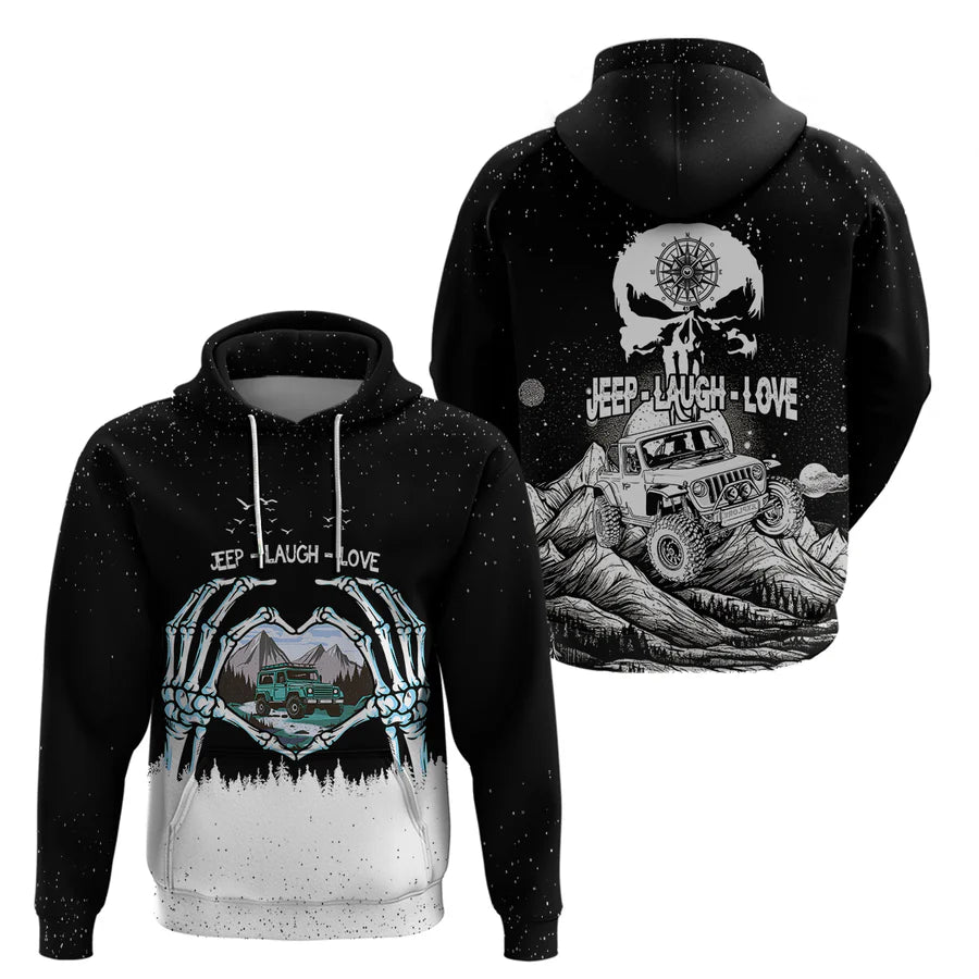 Jeep Forest Phantom Drive Hoodie