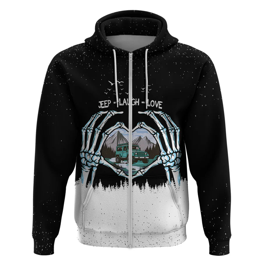 Jeep Forest Phantom Drive Hoodie