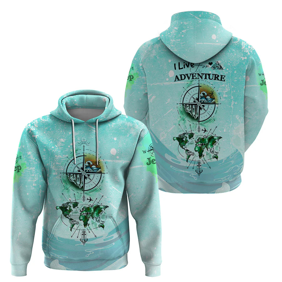 Jeep Anchored Wanderers Hoodie