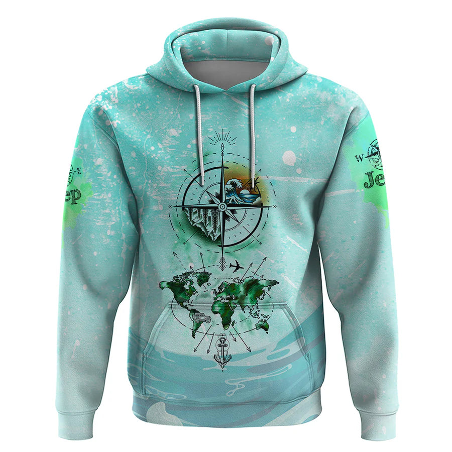 Jeep Anchored Wanderers Hoodie
