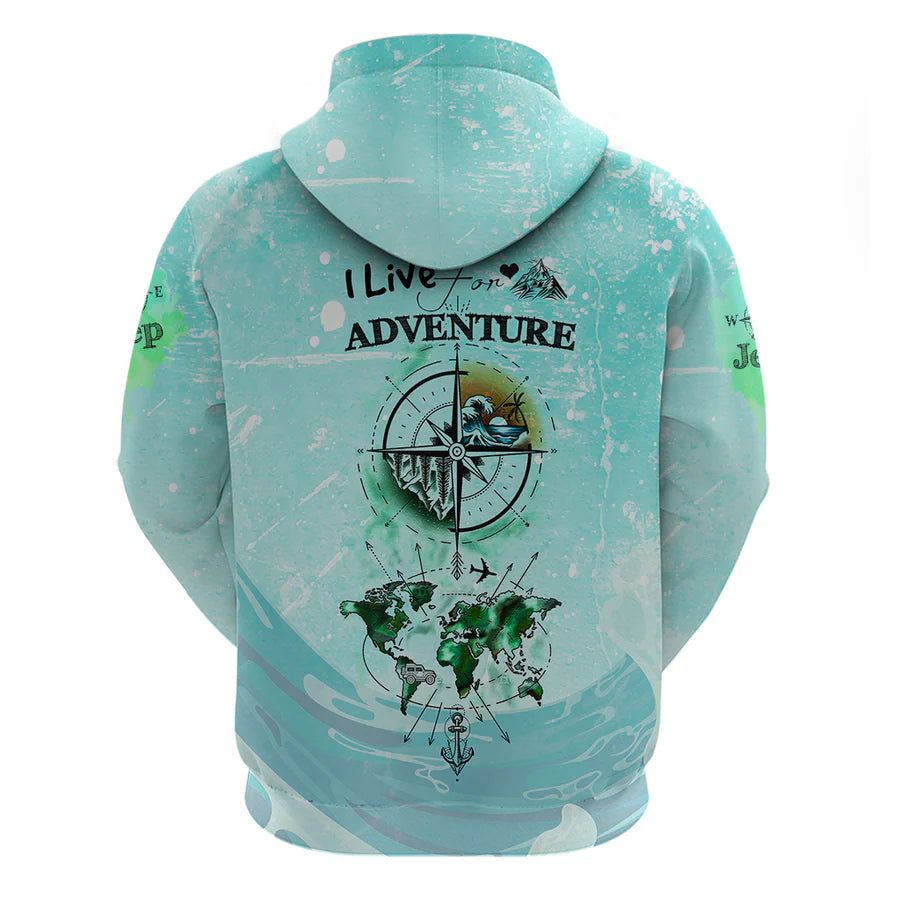 Jeep Anchored Wanderers Hoodie