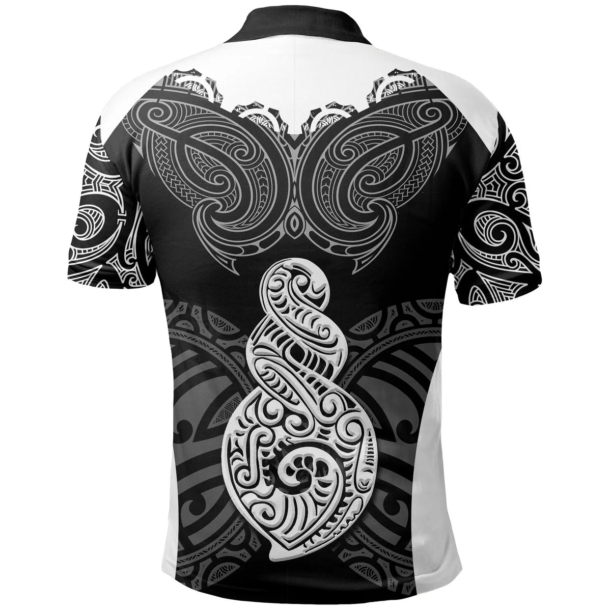 New Zealand Maori Twist Tattoo Polo Shirt Unisex