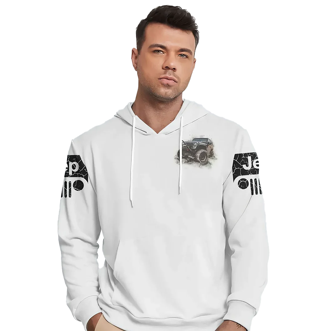Jeep Statue of Power Tee Hoodie