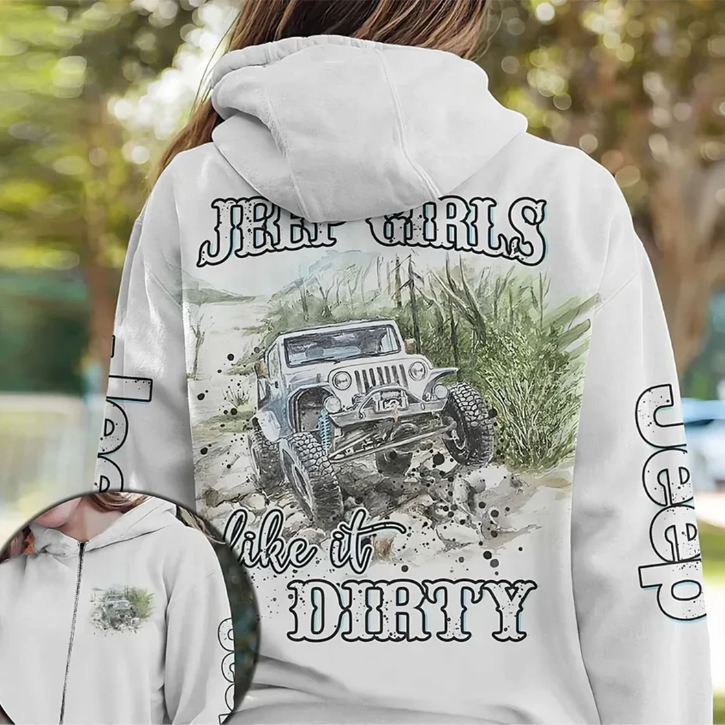 Jeep Green Grit Hoodie