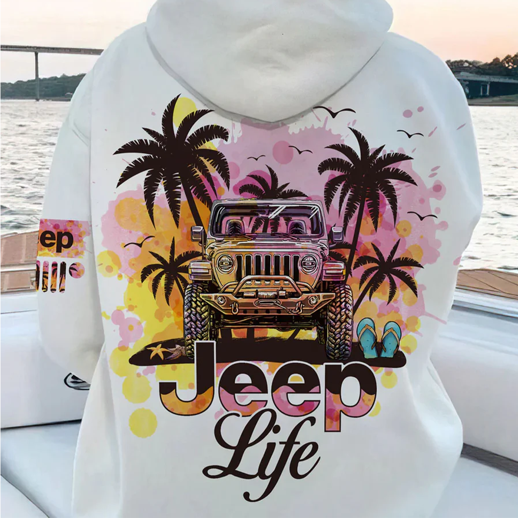 Jeep Island Drifter Hoodie Hoodie