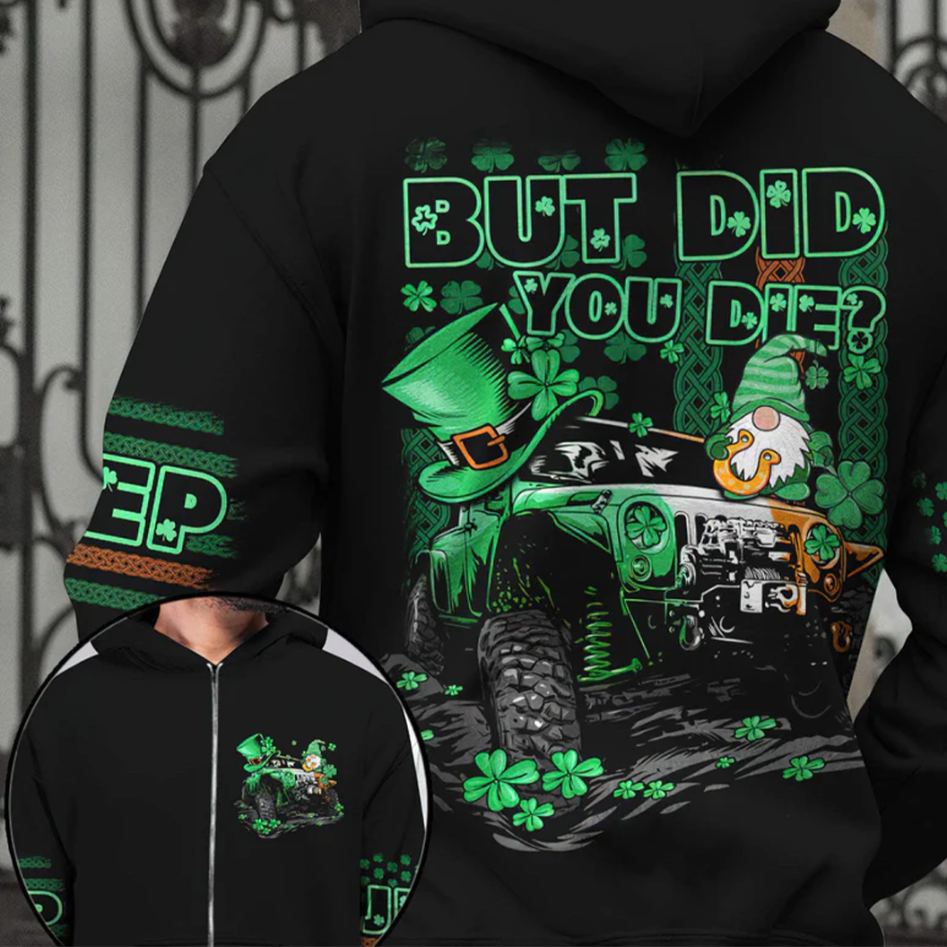 Jeep Shamrock Shenanigans Hoodie