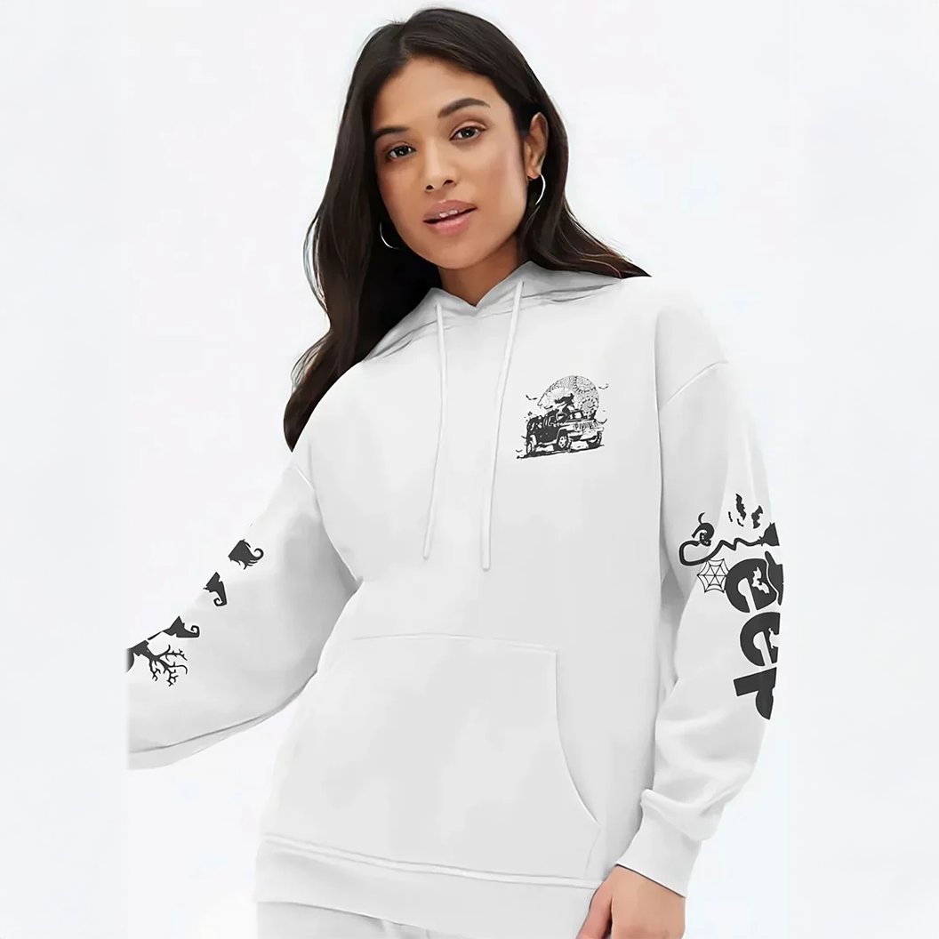 Jeep Witch on Wheels Hoodie