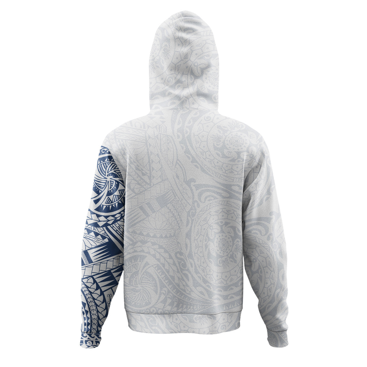 Polynesian Tattoo Hoodie With White Style For Men/Women