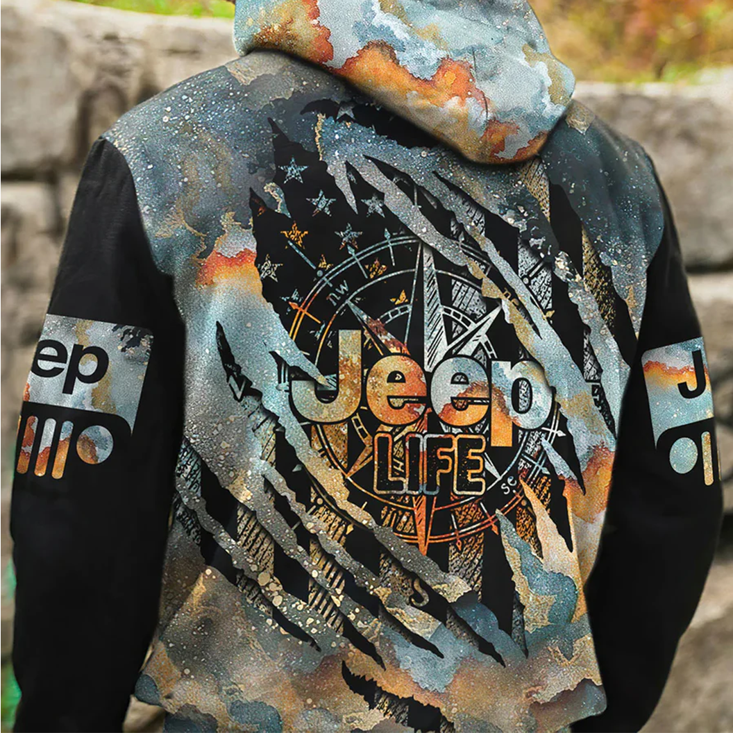 Jeep Compass Scratch Hoodie