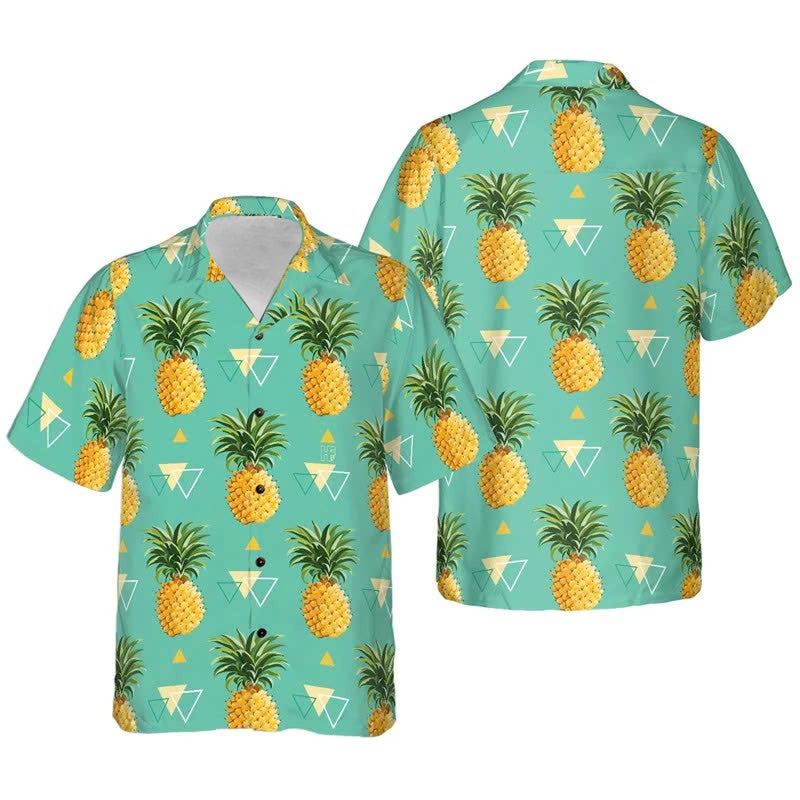 Aloha Pineapple Fields Hawaiian Shirt For Men/Women