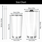 Personalized Fishing Don't be jealous Stainless Steel Tumbler – 20oz/30oz