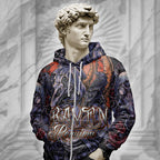 Raven Requiem Design Halloween Vibes Hoodie  - TH02