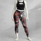 Baphomet Design Halloween Vibes Legging - TH02